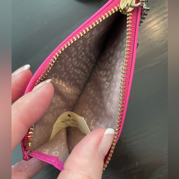 Kate Spade double strap crossbody purse & Kate Spade card holder - Picture 15 of 16